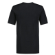 Merino wool T-shirt, short sleeve / black