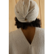 Kivi hair turban, dark grey
