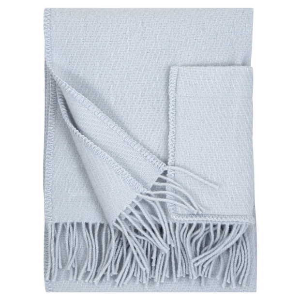 Šál Uni, s vreckami / ľadovo modrý