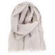 Linen scarf Halaus, natural linen