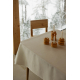Linen tablecloth Aamu 150x260, white