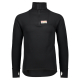 Outdoor merino wool T-shirt, long sleeve / black
