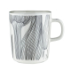 Oiva Kukat puhkeavat mug 0,25l, black-white-green