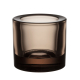 Kivi candlestick, light brown