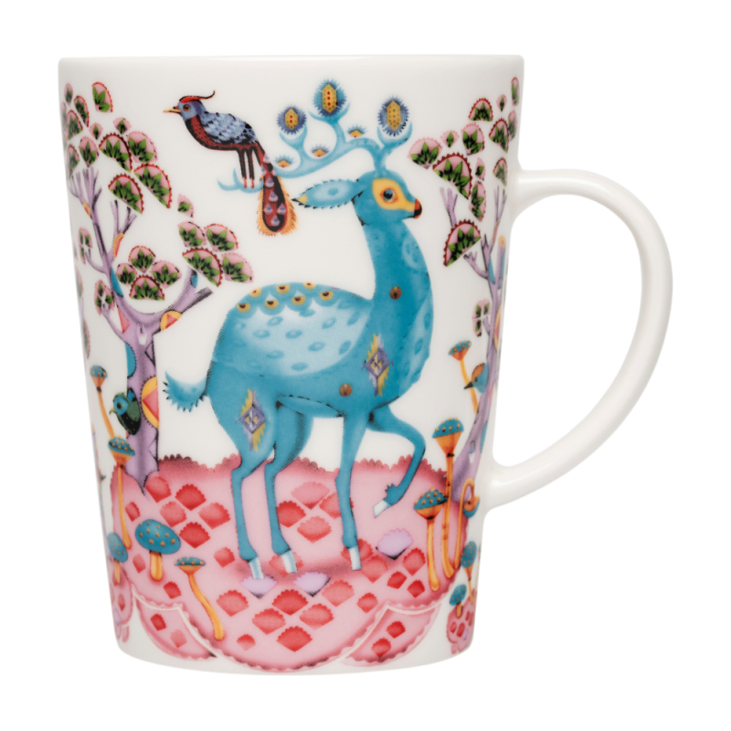 Satumetsä mug 0.4l, pink-blue