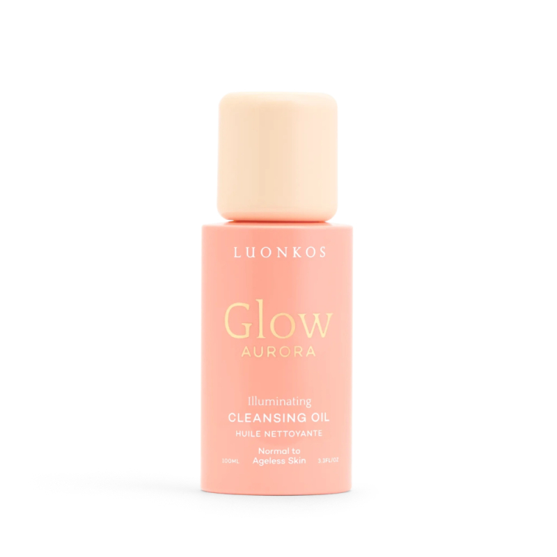 Přírodní pleťový čistící olej Glow s vitamínem E