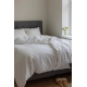 Linen bedding Ilta 230x220, white