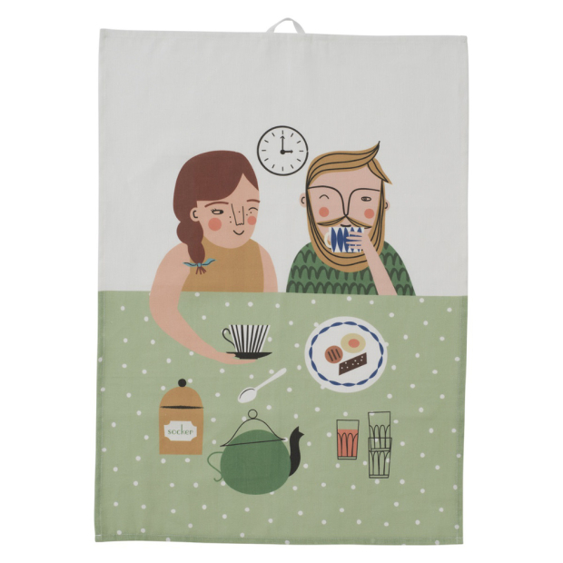 Ľanová utierka Fika 50x70