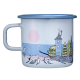 Moomin Sunset mug 0.55l, enamel / blue
