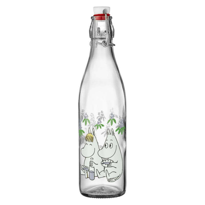 Skleněná lahev Moomin Elderberries 0,5l
