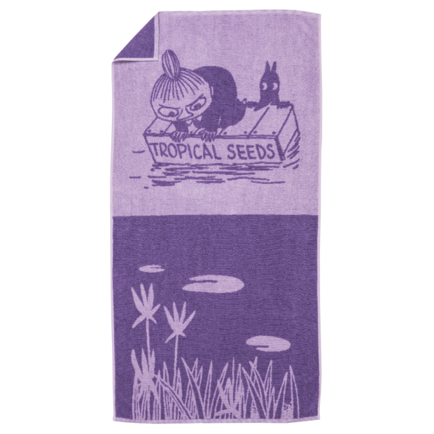 Ručník Little My 70x140, fialový