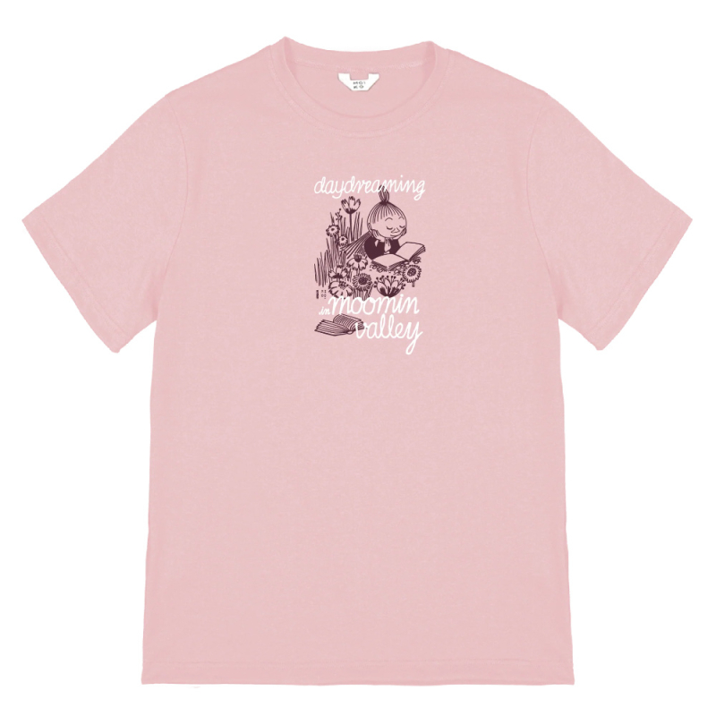 Moomin Daydreaming Mymble T-shirt, pink