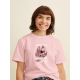 Moomin Daydreaming Mymble T-shirt, pink