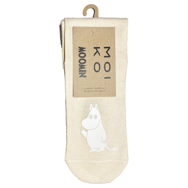 Moomin Hello there socks, ecru