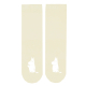 Moomin Hello there socks, ecru