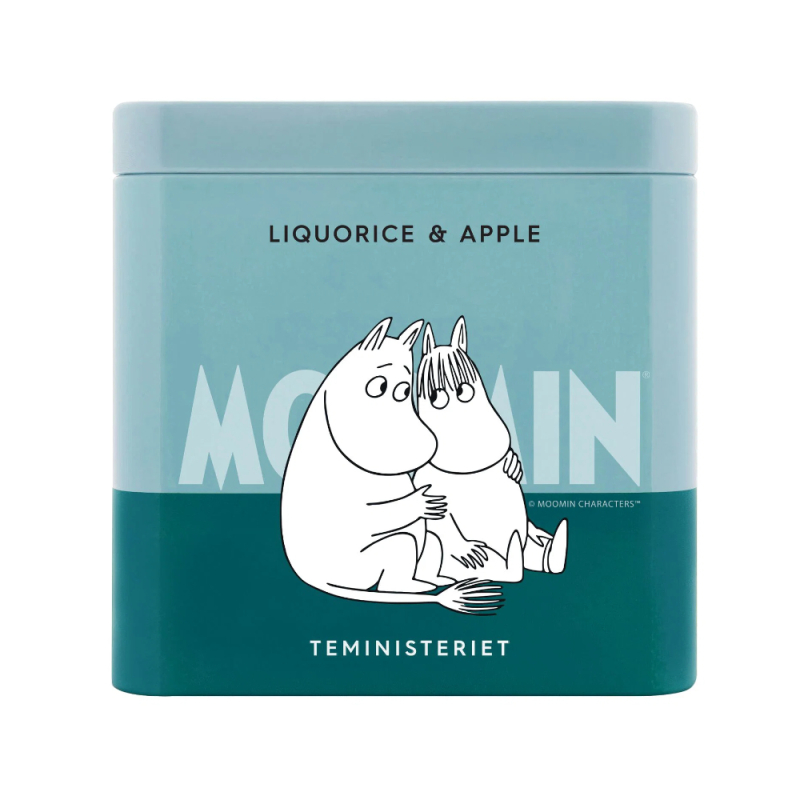 Sypaný bylinkový čaj Moomin Liquorice & Apple, 50g / lékořice-jablko