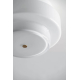 Stropná lampa Multi, biela / mosadz