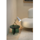 Tapio table lamp, brass / white