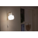 Wall lamp Multi, white / brass