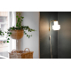 Nástěnná lampa Multi, bílá / mosaz