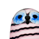 Vtáčik Toikka Owlet, ružový