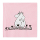 Servítky Moomin Love 33x33cm, 20ks / ružové