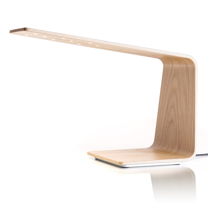 Table lamp LED1, oak