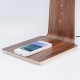 Table lamp LED8 Qi, walnut