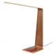 Table lamp LED8 Qi, walnut