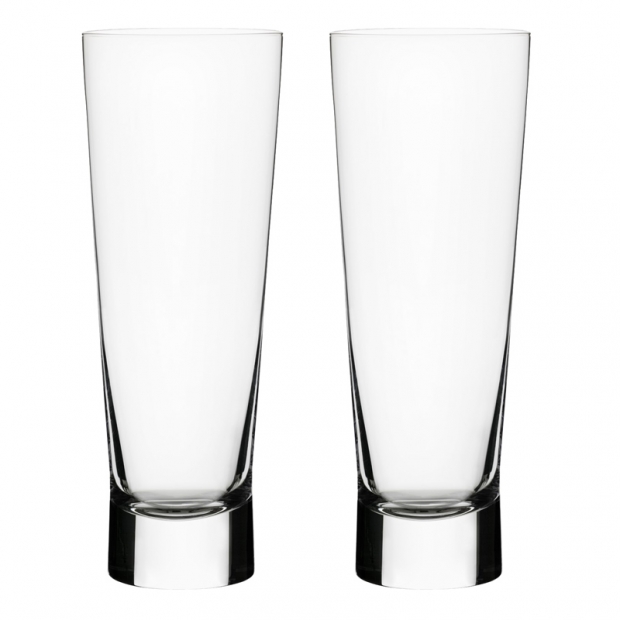 Aarne beer glasses 0.38l, 2pcs, clear
