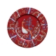 Taika plate 22cm, red