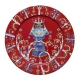 Taika plate 27cm, red