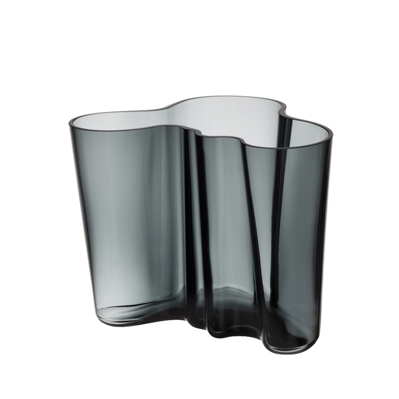 Alvar Aalto vase 160mm, dark grey