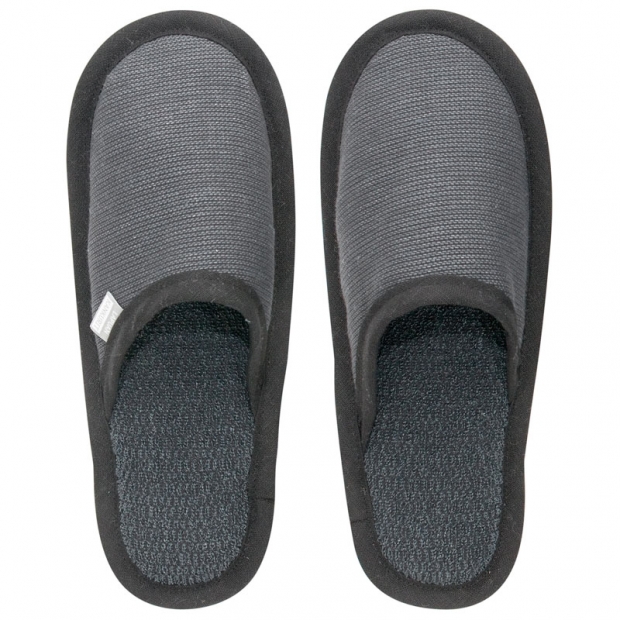 Pantofle do sauny Onni L, tmavě šedé