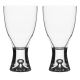 Red wine glasses Tapio, 0.25l, 2pcs, clear