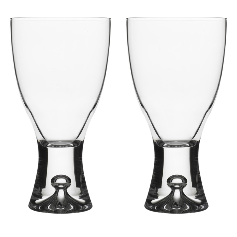 Red wine glasses Tapio, 0.25l, 2pcs, clear