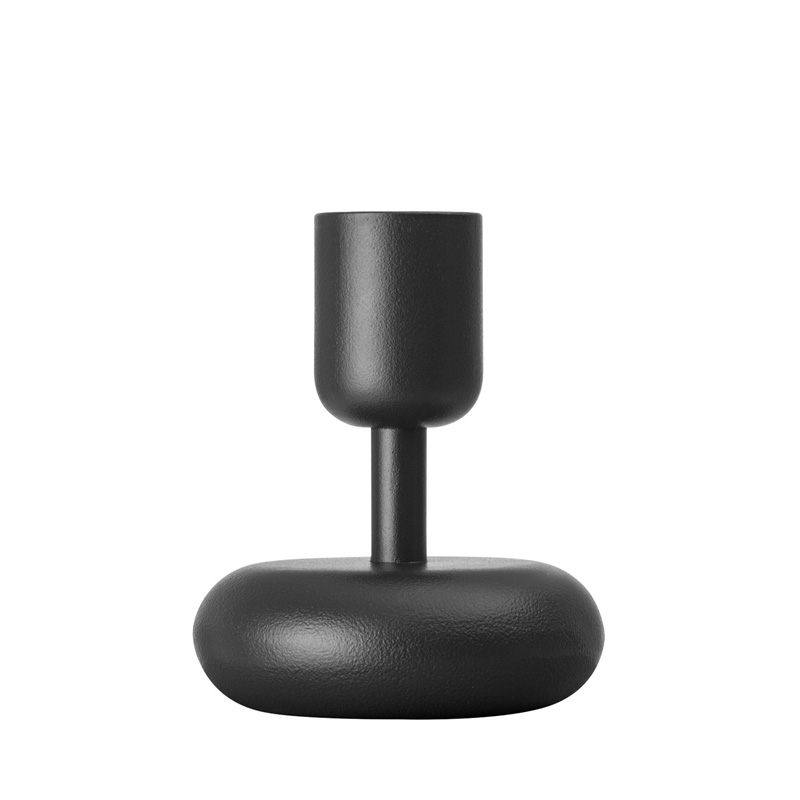 Nappula candlestick, black