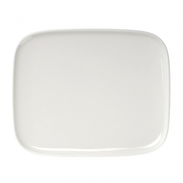Plate Oiva 15x12cm, white