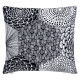 Ruut cushion cover 50x50, black-white