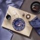 Taika plate 22cm, blue
