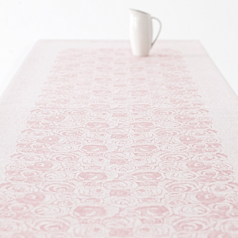 Tablecloth Ruusua 150x260, pink