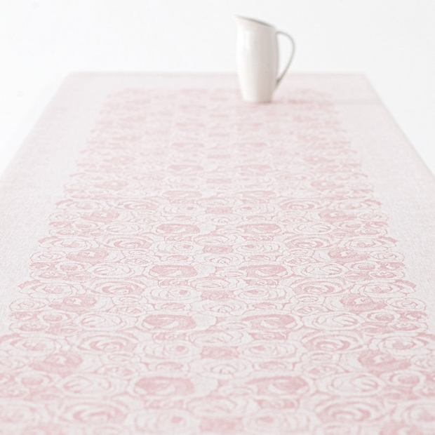 Tablecloth Ruusua 150x320, pink