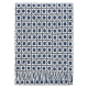 Corona wool blanket 130x170, blue