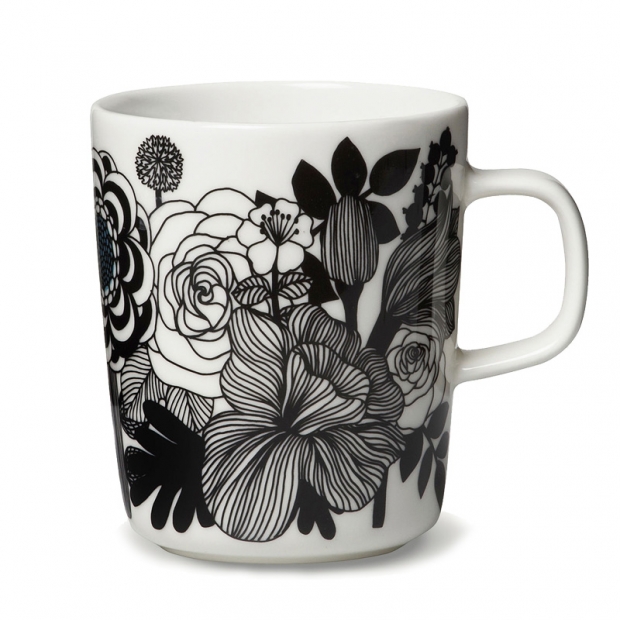 Oiva Siirtolapuutarha mug 0.25l, flowers
