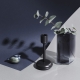 Candlestick Nappula 183mm, black