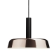 Cafe 370 hanging lamp, black / copper