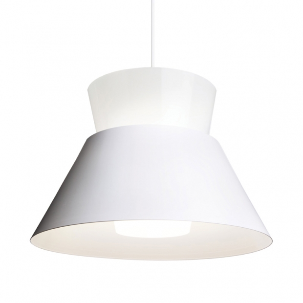 Závěsná lampa Kartiot, bílá