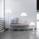 Table lamp Kupoli, grey