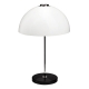 Stolná lampa Kupoli, čierna