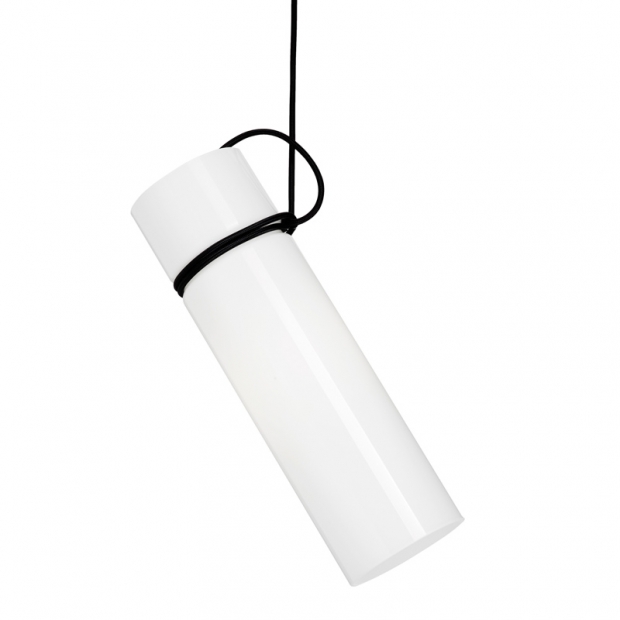 Závesná lampa Murakka, biela